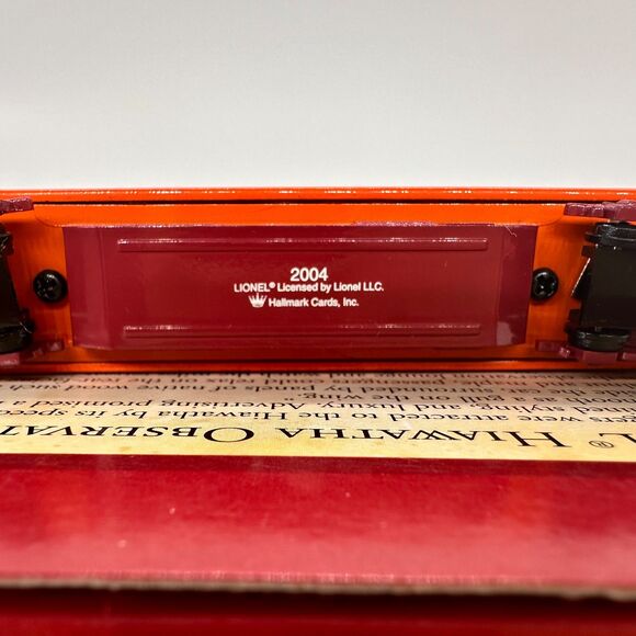 Hallmark Lionel Hiawatha Observation Car 2004 Die Cast Metal Ornament - Picture 9 of 12